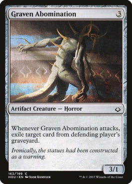 naokuroshop MTG [HOU][162][茶][C][EN][彫像の忌まわしき者/Graven Abomination] NM