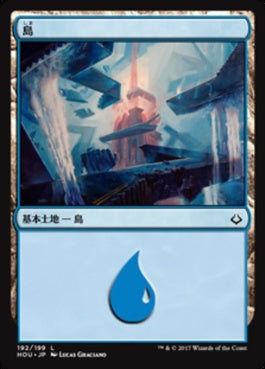 naokuroshop MTG [HOU][192][土地][C][JP][島/Island] NM