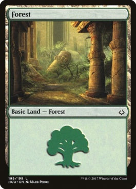 naokuroshop MTG [HOU][199][土地][C][EN][森/Forest] NM