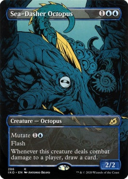 naokuroshop MTG [IKO][286][青][R][EN][海駆けダコ/Sea-Dasher Octopus] NM