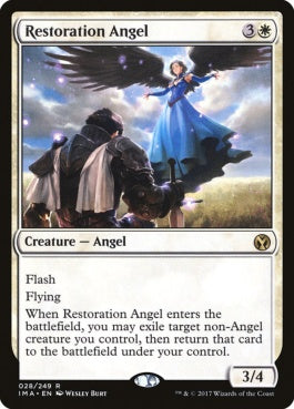 naokuroshop MTG [IMA][028][白][R][EN][修復の天使/Restoration Angel] NM