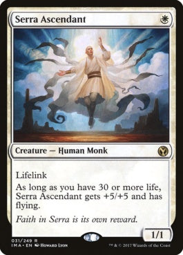 naokuroshop MTG [IMA][031][白][R][EN][セラの高位僧/Serra Ascendant] NM