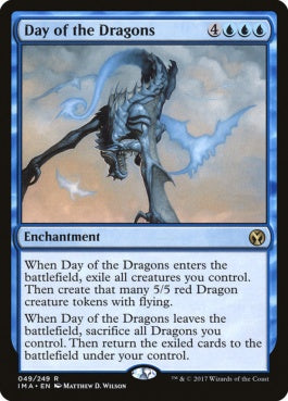 naokuroshop MTG [IMA][049][青][R][EN][ドラゴンの日/Day of the Dragons] NM