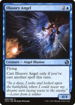 naokuroshop MTG [IMA][059][青][U][EN][幻影の天使/Illusory Angel] NM