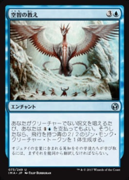 naokuroshop MTG [IMA][073][青][U][JP][空智の教え/Skywise Teachings] NM