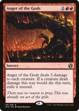 naokuroshop MTG [IMA][116][赤][R][EN][神々の憤怒/Anger of the Gods] NM