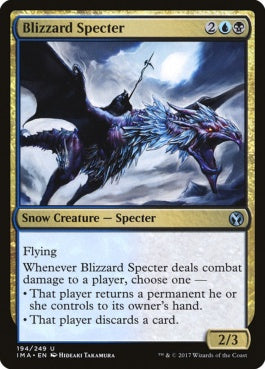 naokuroshop MTG [IMA][194][多][U][EN][吹雪の死霊/Blizzard Specter] NM