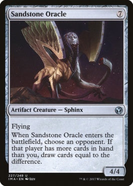 naokuroshop MTG [IMA][227][茶][U][EN][砂岩の予言者/Sandstone Oracle] NM