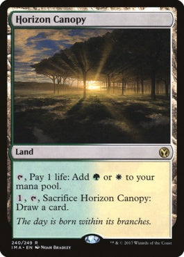 naokuroshop MTG [IMA][240][土地][R][EN][地平線の梢/Horizon Canopy] NM