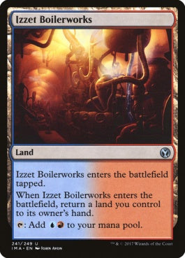 naokuroshop MTG [IMA][241][土地][U][EN][イゼットの煮沸場/Izzet Boilerworks] NM