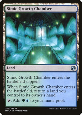 naokuroshop MTG [IMA][249][土地][U][EN][シミックの成長室/Simic Growth Chamber] NM