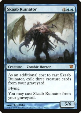 naokuroshop MTG [ISD][077][青][M][EN][スカーブの殲滅者/Skaab Ruinator] NM