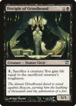 naokuroshop MTG [ISD][098][黒][U][EN][グリセルブランドの信奉者/Disciple of Griselbrand] NM