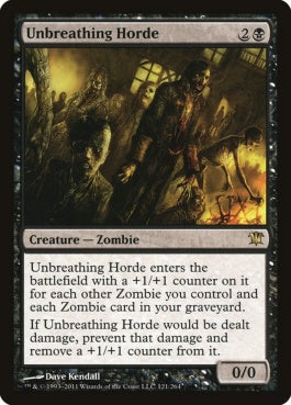 naokuroshop MTG [ISD][121][黒][R][EN][息せぬ群れ/Unbreathing Horde] NM