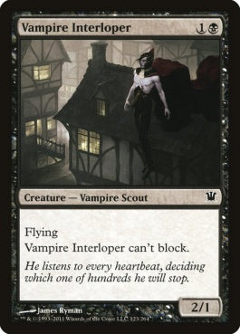 naokuroshop MTG [ISD][123][黒][C][EN][吸血鬼の侵入者/Vampire Interloper] NM