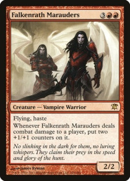 naokuroshop MTG [ISD][141][赤][R][EN][ファルケンラスの匪賊/Falkenrath Marauders] NM