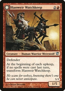 naokuroshop MTG [ISD][145][赤][U][EN][ハンウィアーの砦守り/Hanweir Watchkeep] NM