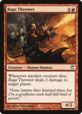 naokuroshop MTG [ISD][157][赤][U][EN][憤怒を投げる者/Rage Thrower] NM