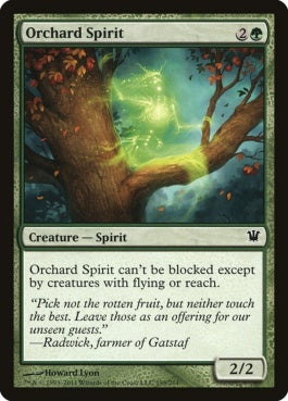 naokuroshop MTG [ISD][198][緑][C][EN][果樹園の霊魂/Orchard Spirit] NM