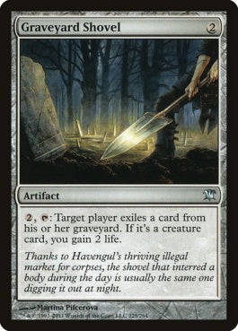 naokuroshop MTG [ISD][225][茶][U][EN][墓地のシャベル/Graveyard Shovel] NM