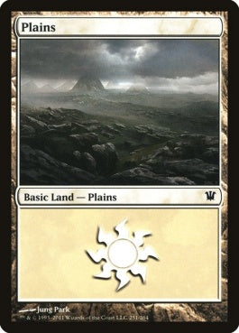 naokuroshop MTG [ISD][251][土地][C][EN][平地/Plains] NM