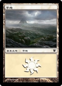 naokuroshop MTG [ISD][251][土地][C][JP][平地/Plains] NM