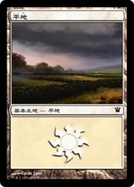 naokuroshop MTG [ISD][252][土地][C][JP][平地/Plains] NM