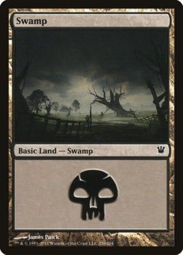 naokuroshop MTG [ISD][256][土地][C][EN][沼/Swamp] NM