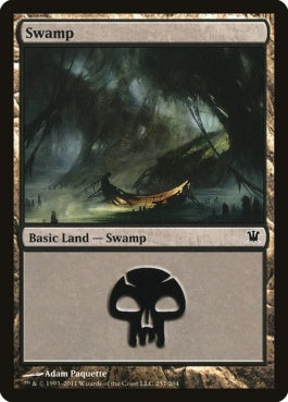 naokuroshop MTG [ISD][257][土地][C][EN][沼/Swamp] NM