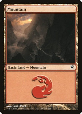 naokuroshop MTG [ISD][259][土地][C][EN][山/Mountain] NM