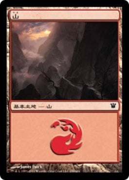 naokuroshop MTG [ISD][259][土地][C][JP][山/Mountain] NM