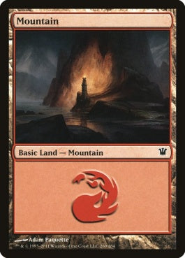 naokuroshop MTG [ISD][260][土地][C][EN][山/Mountain] NM