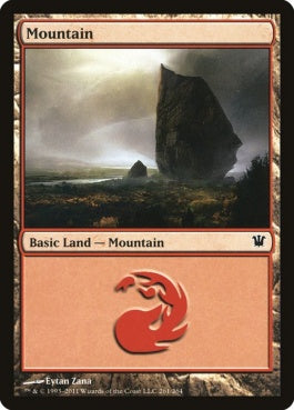 naokuroshop MTG [ISD][261][土地][C][EN][山/Mountain] NM