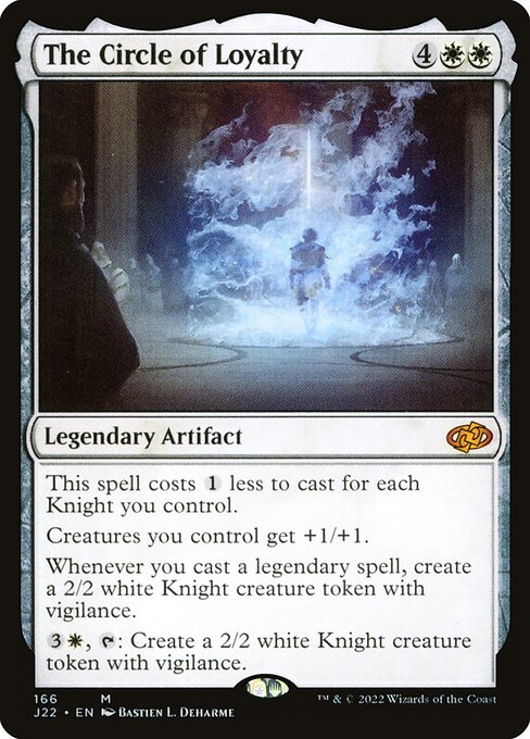 naokuroshop MTG [J22][166][白][M][EN][忠誠の円環/The Circle of Loyalty] NM