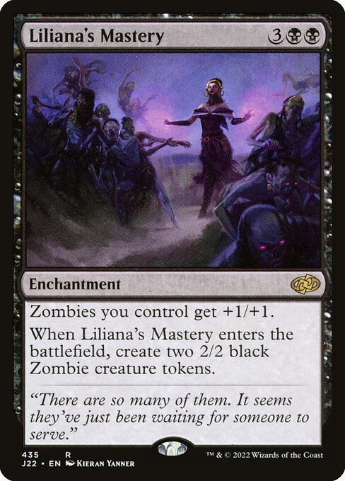 naokuroshop MTG [J22][435][黒][R][EN][リリアナの支配/Liliana's Mastery] NM