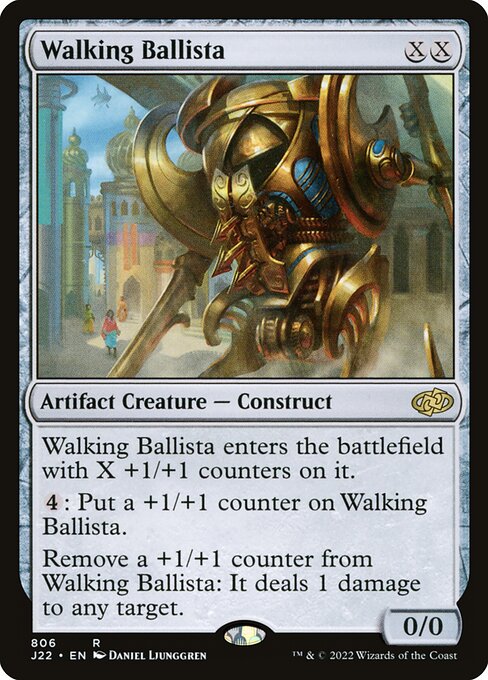 naokuroshop MTG [J22][806][茶][R][EN][歩行バリスタ/Walking Ballista] NM