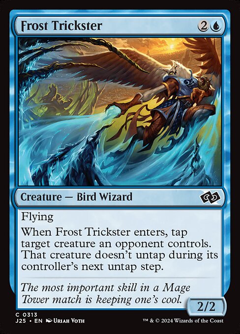 naokuroshop MTG [J25][0313][青][C][EN][霜のペテン師/Frost Trickster] NM