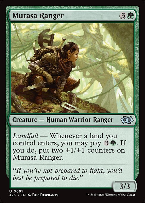 naokuroshop MTG [J25][0691][緑][U][EN][ムラーサのレインジャー/Murasa Ranger] NM