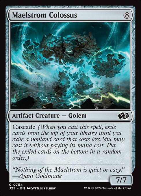 naokuroshop MTG [J25][0754][茶][C][EN][大渦の巨人/Maelstrom Colossus] NM