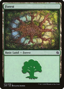 naokuroshop MTG [JMP][072][土地][C][EN][森/Forest] NM