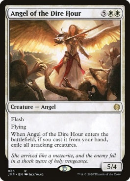 naokuroshop MTG [JMP][085][白][R][EN][凶時の天使/Angel of the Dire Hour] NM