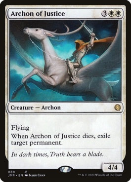 naokuroshop MTG [JMP][089][白][R][EN][正義の執政官/Archon of Justice] NM