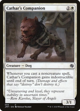 naokuroshop MTG [JMP][094][白][C][EN][聖戦士の相棒/Cathar's Companion] NM