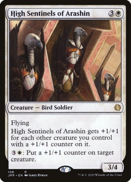 naokuroshop MTG [JMP][108][白][R][EN][アラシンの上級歩哨/High Sentinels of Arashin] NM