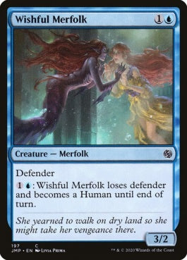 naokuroshop MTG [JMP][197][青][C][EN][切望するマーフォーク/Wishful Merfolk] NM