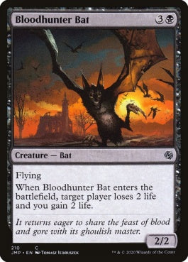 naokuroshop MTG [JMP][210][黒][C][EN][血狩りコウモリ/Bloodhunter Bat] NM