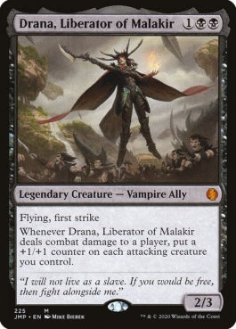 naokuroshop MTG [JMP][225][黒][M][EN][マラキールの解放者、ドラーナ/Drana, Liberator of Malakir] NM