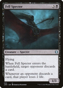 naokuroshop MTG [JMP][233][黒][U][EN][不吉な死霊/Fell Specter] NM