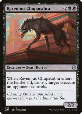 naokuroshop MTG [JMP][269][黒][U][EN][貪欲なチュパカブラ/Ravenous Chupacabra] NM