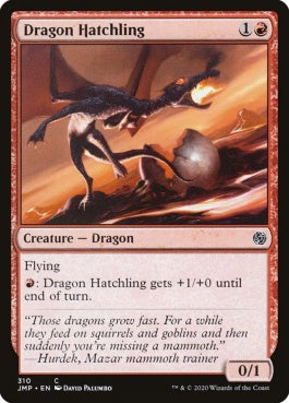 naokuroshop MTG [JMP][310][赤][C][EN][ドラゴンの雛/Dragon Hatchling] NM